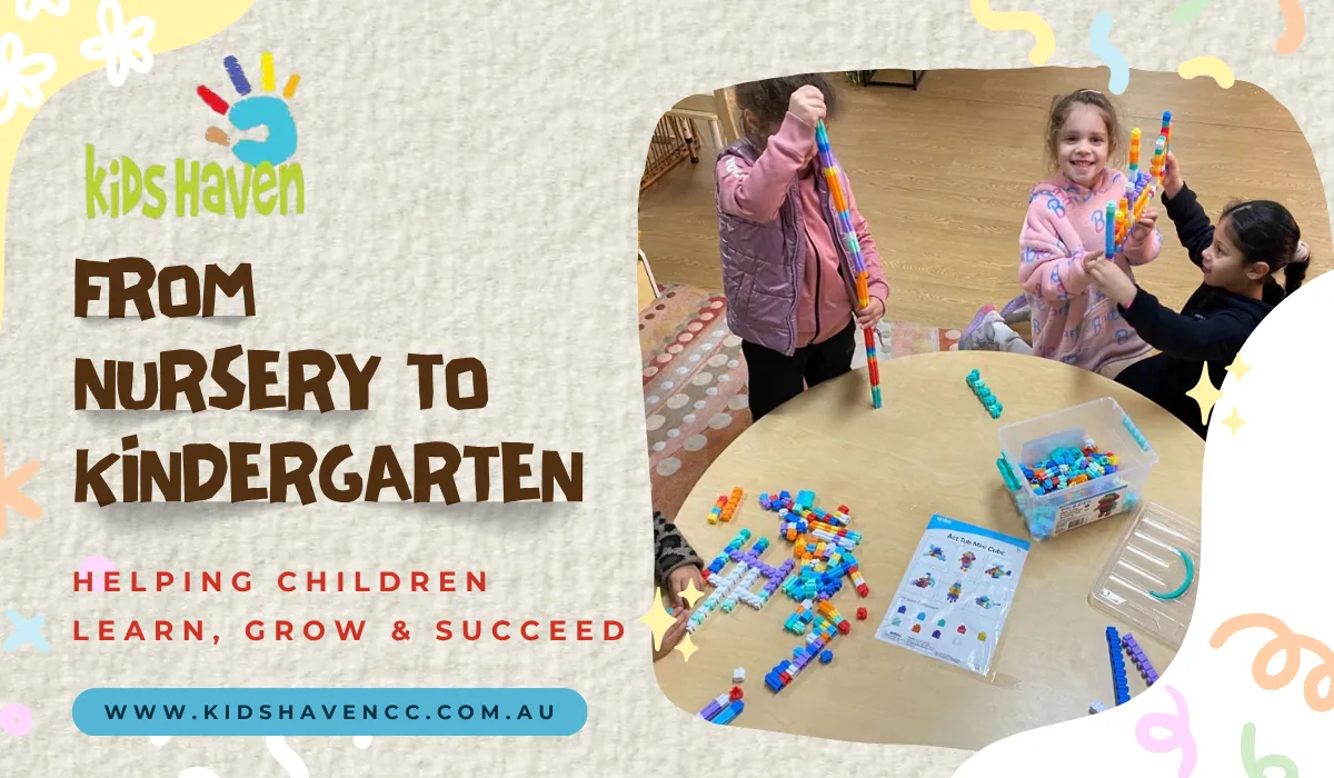 FROM NURSERY TO KINDERGARTEN Helping Children Learn, Grow & Succeed